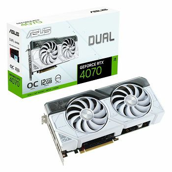 ASUS Dual GeForce RTX 4070 SUPER White 12GB GDDR6X