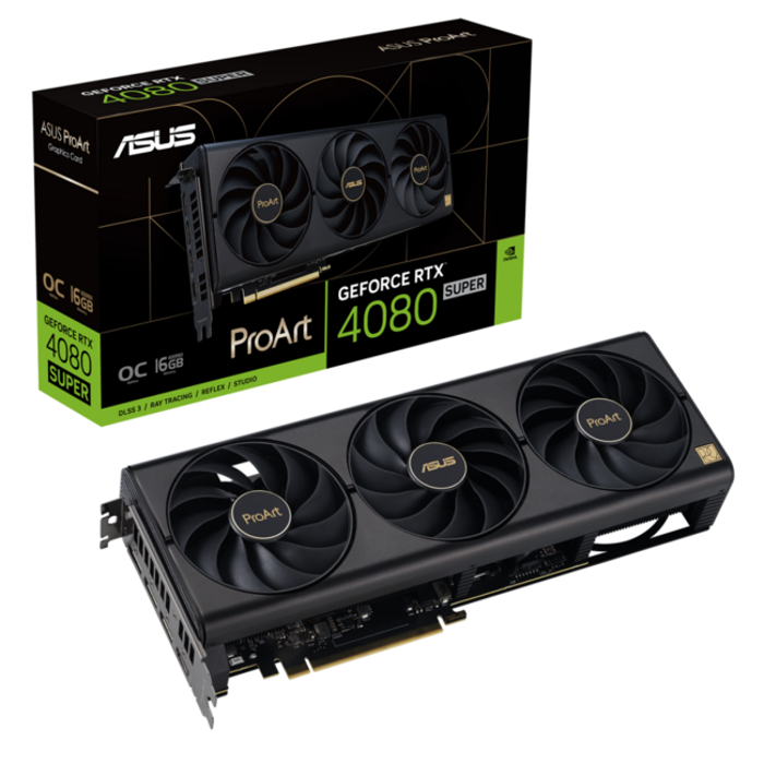 ASUS GeForce RTX 4080 Super ProArt O16G, 16384 MB GDDR6X-90YV0K90-M0NA00