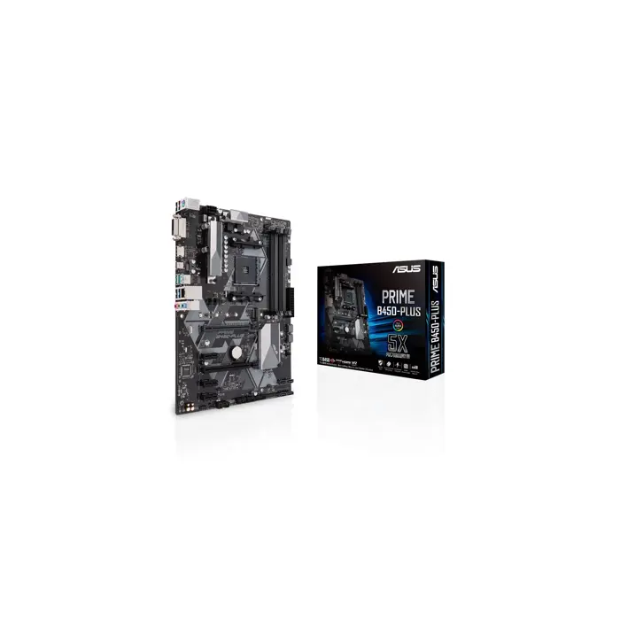 ASUS PRIME B450-PLUS AMD B450 Socket AM4 ATX