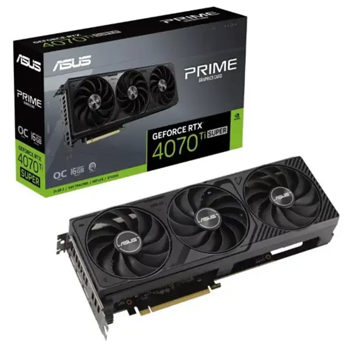 ASUS PRIME-RTX4070TIS-O16G     16GB GDDR6X HDMI DP