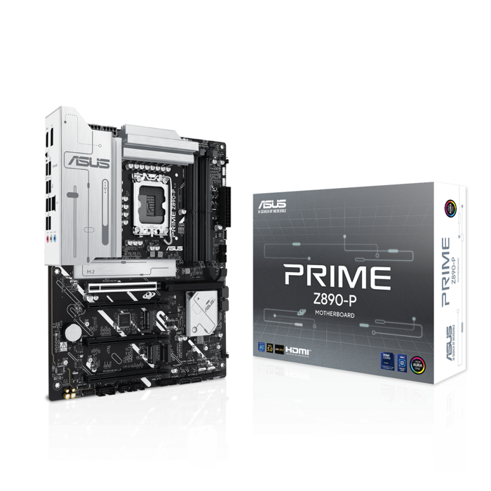 ASUS Prime Z890-P Mainboard, LGA 1851, Intel Z890, ATX, DDR5-90MB1I50-M0EAY0