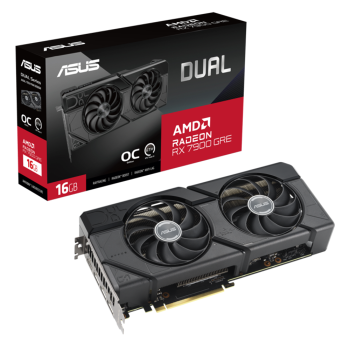 ASUS Radeon RX 7900 GRE Dual O16G, 16384 MB GDDR6-90YV0J90-M0NA00