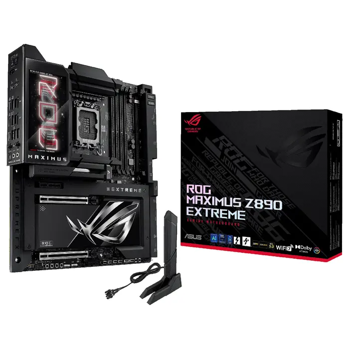 ASUS ROG Maximus Z890 EXTREME Mainboard, Sockel LGA 1851, Intel Z890, E-ATX, DDR5-90MB1IA0-M0EAY0