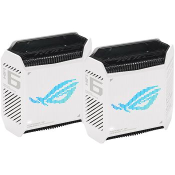 ASUS ROG Rapture GT6 AX10000 2er Set Tri-Band Gaming Mesh WiFi System - white 90IG07F0-MU9A40