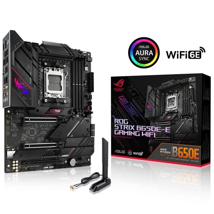 ASUS ROG STRIX B650E-E GAMING WIFI AMD B650 Socket AM5 ATX