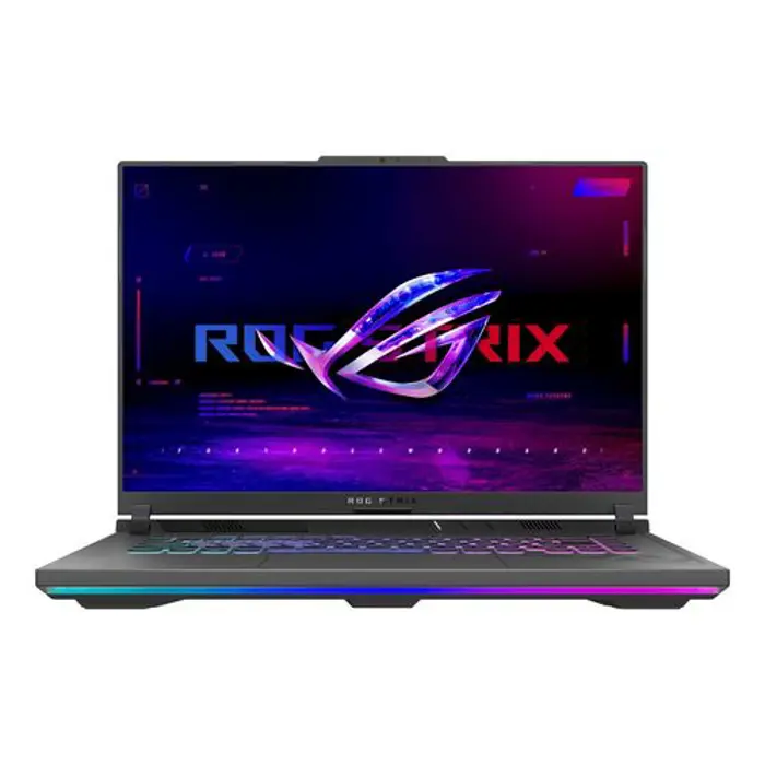 ASUS ROG Strix G16 G614JZ-N3012W Intel® Core™ i7 i7-13650HX Laptop 40.6 cm (16") WUXGA 16 GB DDR5-SDRAM 512 GB SSD NVIDIA GeForce RTX 4080 Wi-Fi 6E (802.11ax) Windows 11 Home Black, Grey