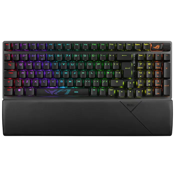 ASUS ROG Strix Scope II 96 Wireless Gaming Tastatur, RGB - schwarz. ISO (DE), ROG NX Snow Switches-90MP037A-BKDA01