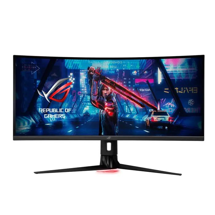 ASUS ROG Strix XG349C computer monitor 86.7 cm (34.1") 3440 x 1440 pixels UltraWide Quad HD Black