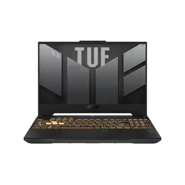 ASUS TUF Gaming F15 FX507ZI4-I7161W  i7-12700H 15.6" FHD Value IPS-level 144Hz 250nits AG 16GB DDR5 4800 SSD1TB GeForce RTX 4070 8GB LAN WLAN+BT Cam720p Backlit Keyboard RGB 90WHrs Win11 Mecha Gray