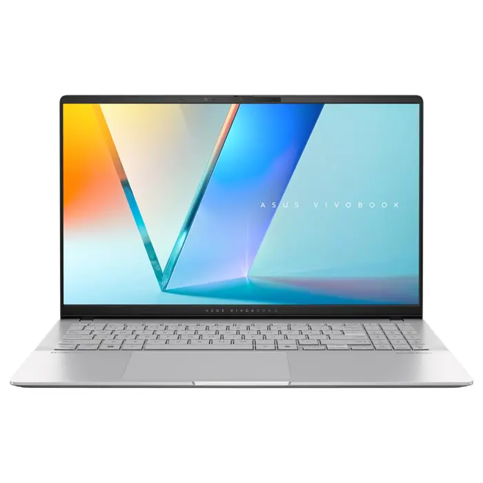 ASUS Vivobook S 15 OLED S5507QA-MA049W Snapdragon X Elite X1E 78 100 15.6" 3K 120Hz 600nits Glossy 32GB LPDDR5X SSD1TB Qualcomm Adreno NPU 45TOPs WLAN+BT Cam 70WHrs Win11 Cool Silver