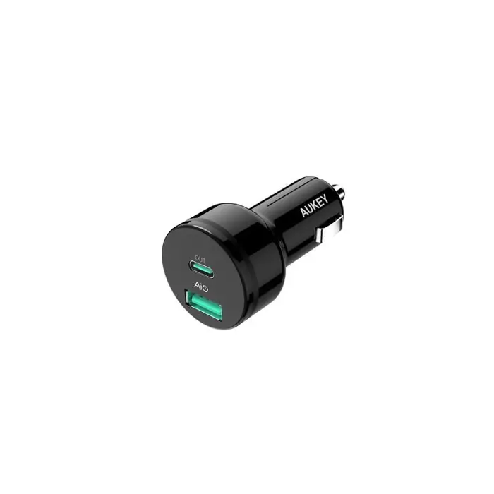 AUKEY CC-Y7 mobile device charger Universal Black Cigar lighter Indoor