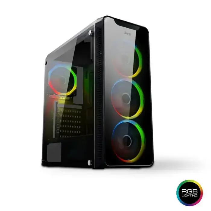 BaB GamingPC Fighter (Ryzen 5 4500, 32GB DDR4, 1TB SSD, RX 570 8GB) Win10P