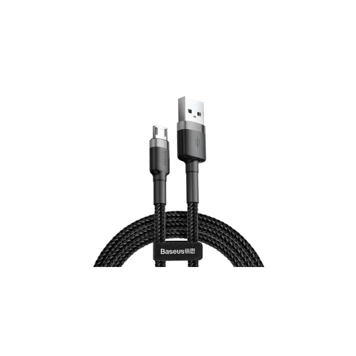 Baseus Cafule 2.4A 1m Micro USB cable (grey/black)