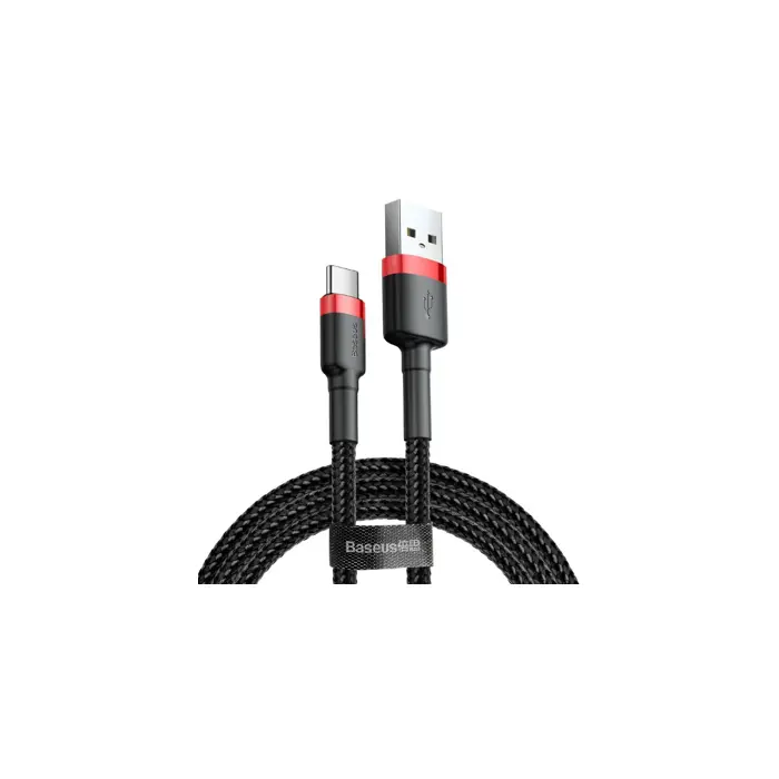 Baseus Cafule USB cable 2 m USB A USB C Black, Red