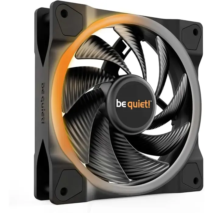 be quiet! LIGHT WINGS LX 120mm PWM high-speed Computer case Fan 12 cm Black 1 pc(s)