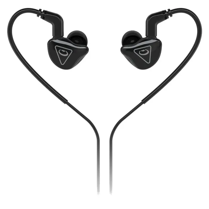 Behringer MO240 - 2-way in-ear headphones with MMCX connector - black