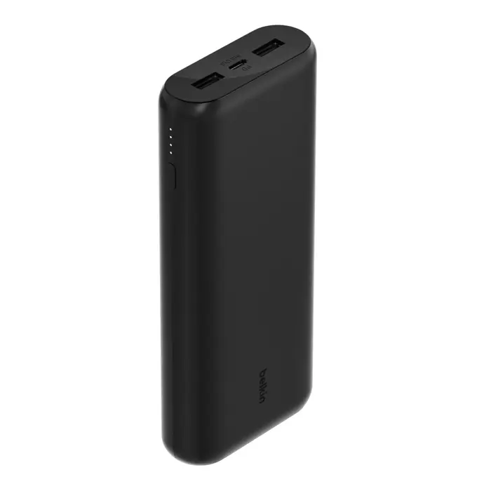 BELKIN POWERBANK 20K PD COMPCT USB-A/C 20W, BLACK