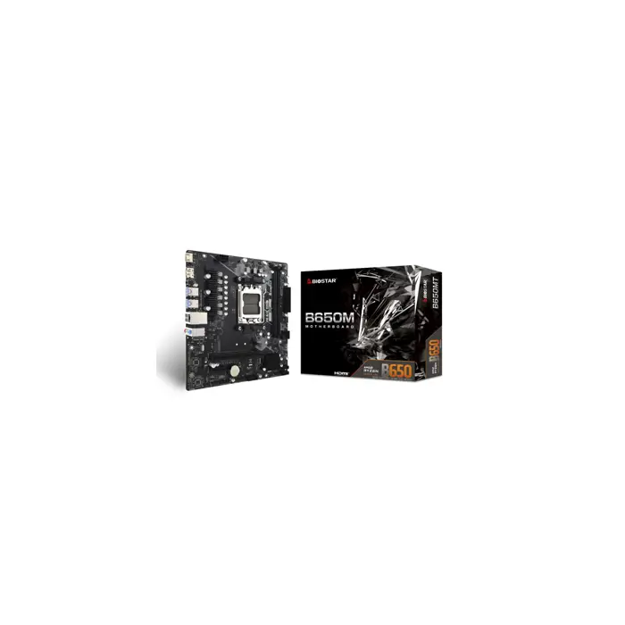 Biostar B650MT motherboard AMD B650 Socket AM5 micro ATX