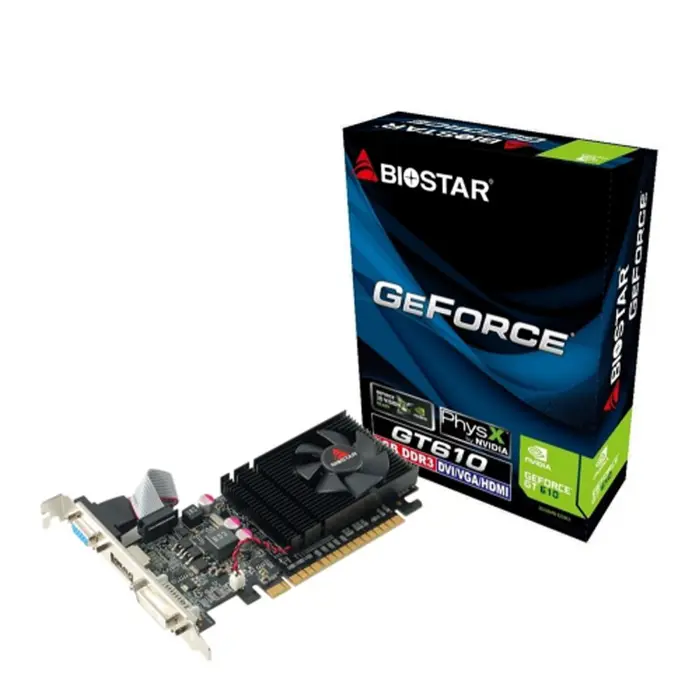 Biostar GeForce GT610 NVIDIA GeForce GT 610 2 GB GDDR3