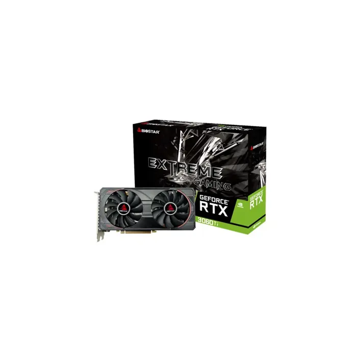 BIOSTAR GeForce RTX 3060 Ti 8GB Graphics Card (N3606TM82)