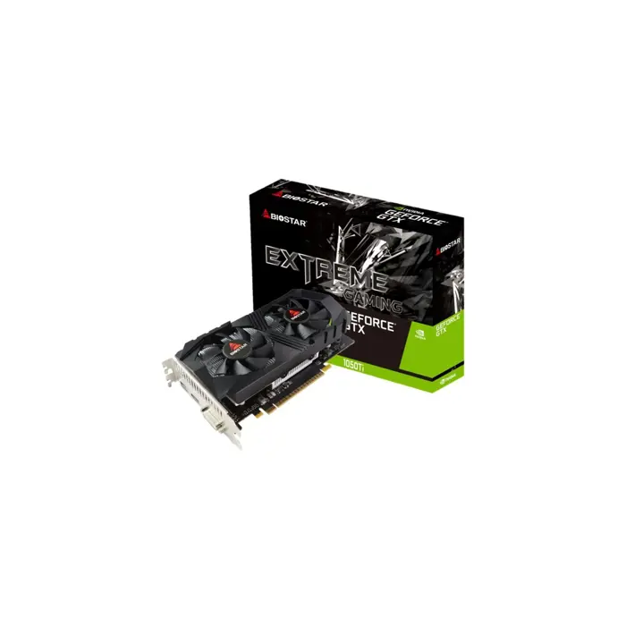 Biostar VN1055TF41 graphics card NVIDIA GeForce GTX 1050 Ti 4 GB GDDR5