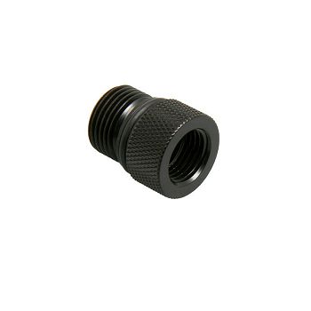 Bitspower adapter for Eheim 1046/1048/1250 G3/8 inch AG to G1/4 inch IG - matt black BP-MBWP-C21