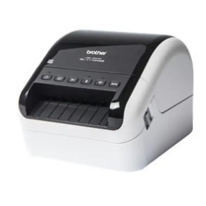 Brother QL-1110NWB, DK, Direct thermal, 300 x 300 DPI, 110 mm/sec, Wired & Wireless, Black, White