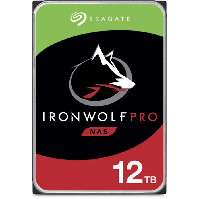 Bundle SEAGATE Ironwolf PRO NAS HDD 12TB