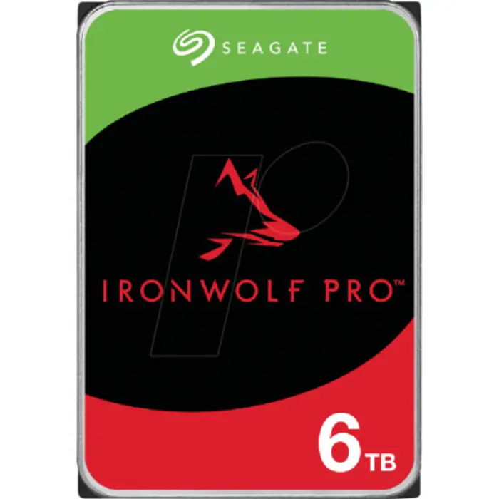 Bundle SEAGATE Ironwolf PRO NAS HDD 6TB