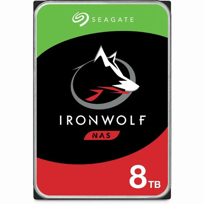 Bundle SEAGATE Ironwolf PRO NAS HDD 8TB