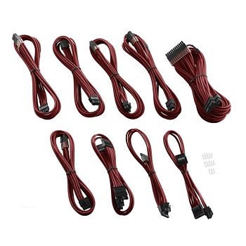 CableMod C-Series PRO ModMesh Cable Kit for Corsair AXi/HXi/RM (Yellow Label) - blood red CM-PCSI-FKIT-NKBR-R