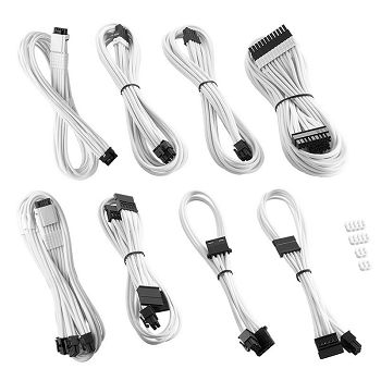 CableMod RT-Series Pro ModMesh 12VHPWR Dual Cable Kit for ASUS/Seasonic - white CM-PRTS-16X2KIT-NKW-R