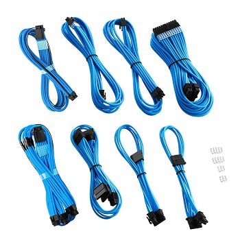 CableMod RT-Series Pro ModMesh 12VHPWR Dual Cable Kit for ASUS/Seasonic - light blue CM-PRTS-16X2KIT-NKLB-R