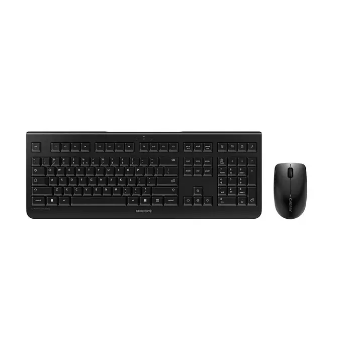 CHERRY DW 3000 keyboard Mouse included Universal RF Wireless QWERTY US English Black