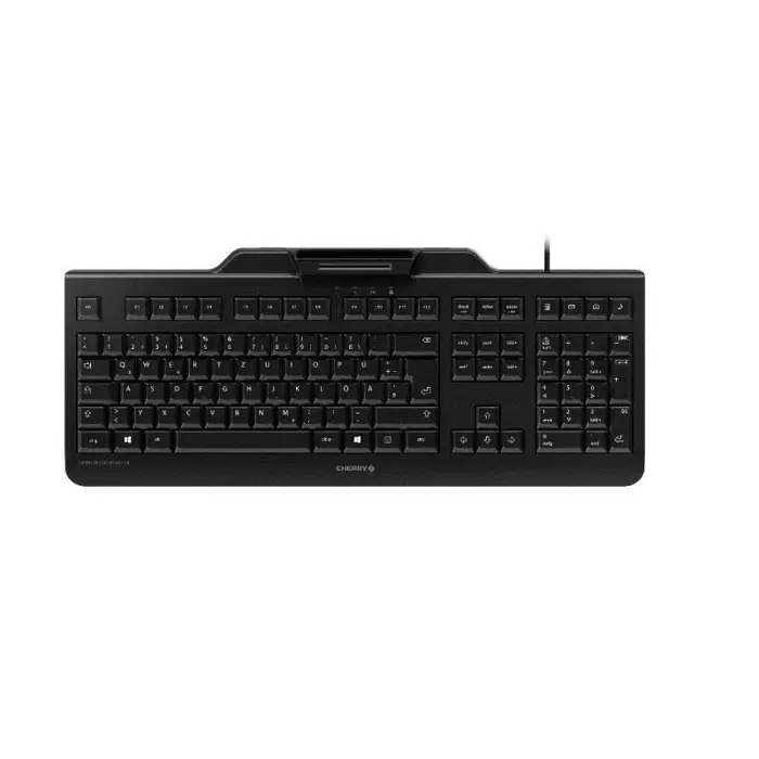 CHERRY JK-A0400EU-2 keyboard Office USB QWERTZ US English Black