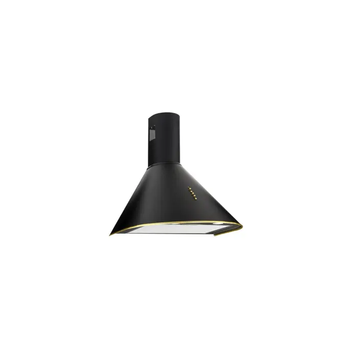 Chimney Hood Akpo WK-4 Dandys GOLD 50 cm 450 m3/h, Black