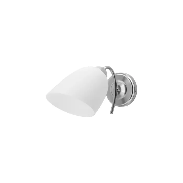 Classic single wall lamp Activejet NIKITA nickel E27 for the living room