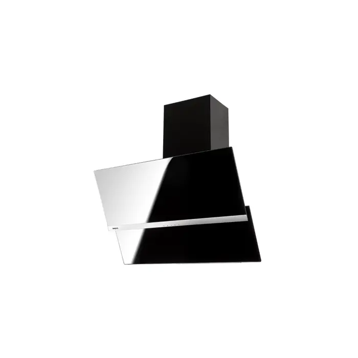 Cooker hood Akpo WK-4 Balance Eco 60 Chimney Black