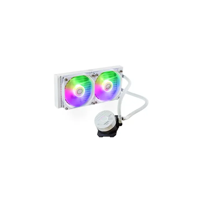 Cooler Master MasterLiquid 240L Core ARGB White Processor Liquid cooling kit 12 cm