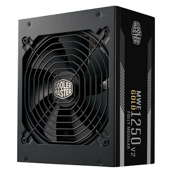 Cooler Master MWE V2 Napajanje, 80 PLUS Gold, modularno, ATX 3.0, PCIe 5.0 - 1250 Watt MPE-C501-AFCAG-3EU