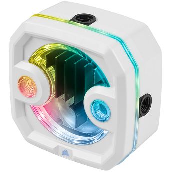 Corsair Hydro X Series XD3 RGB Pump/Reservoir Combo — White