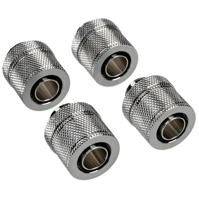 Corsair Hydro X Series XF Anschluss gerade G1/4 Zoll AG auf 13/10mm - 4er Pack, chrome silber-CX-9051001-WW