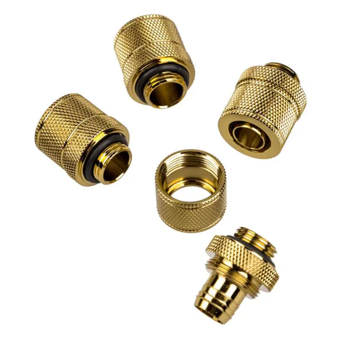 Corsair Hydro X Series XF Compression G1/4 13/10 Fittings Four Pack - gold-CX-9051007-WW