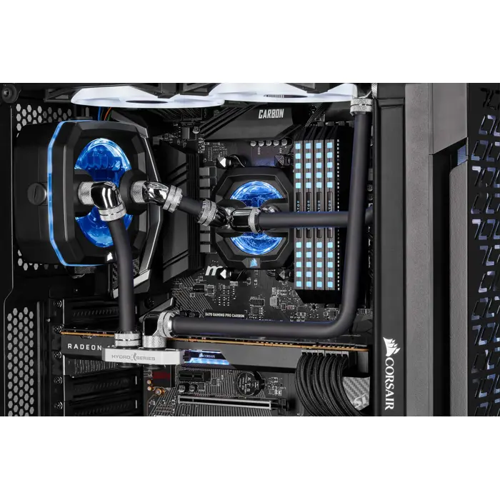 Corsair Hydro X Series XT Hardline 12mm Hardtube 100 cm - Satin, schwarz-CX-9059006-WW