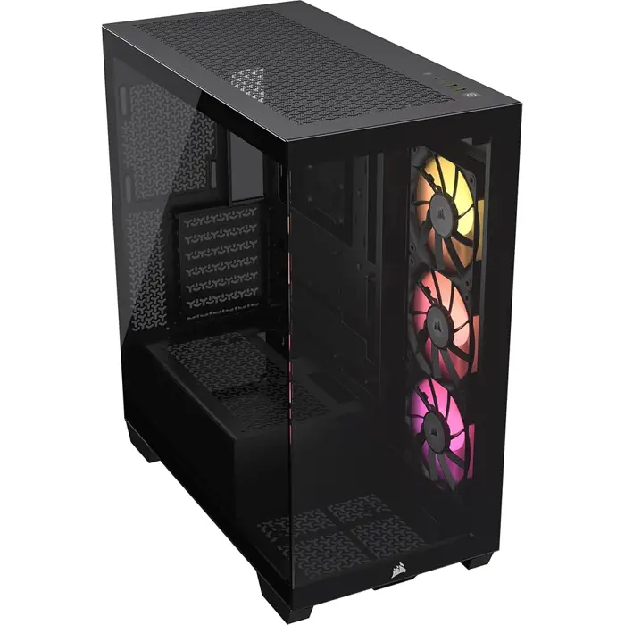 Corsair iCUE Link 3500X RGB Midi-Tower, Tempered Glass - schwarz-CC-9011280-WW