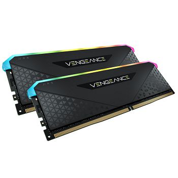 Corsair Vengeance RGB RS, DDR4-3200, CL16 - 32 GB Dual-Kit, black CMG32GX4M2E3200C16