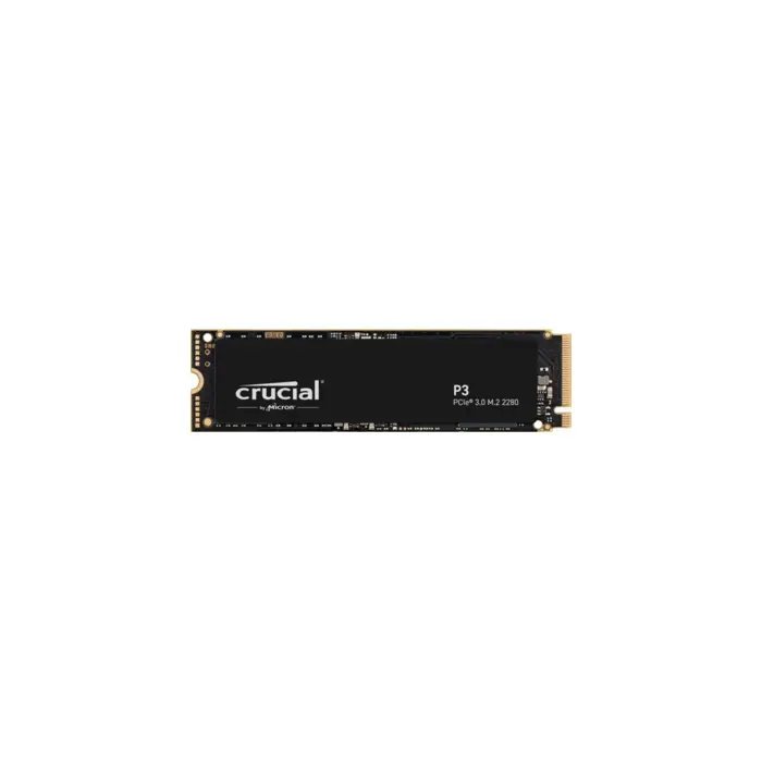 Crucial 500 GB M.2 SSD, P3 Plus 3D-NAND NVMe Gen. 4x4