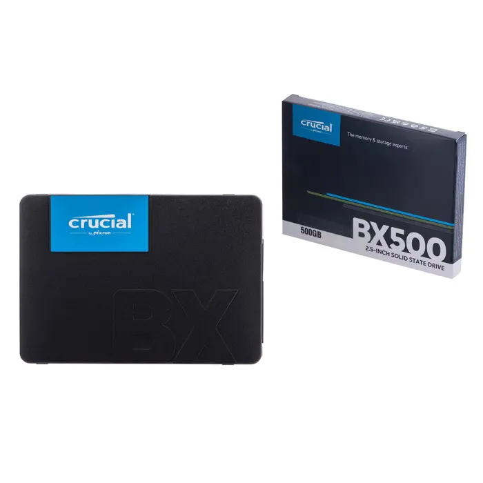 Crucial BX500 500GB 3D NAND SATA 2.5" SSD