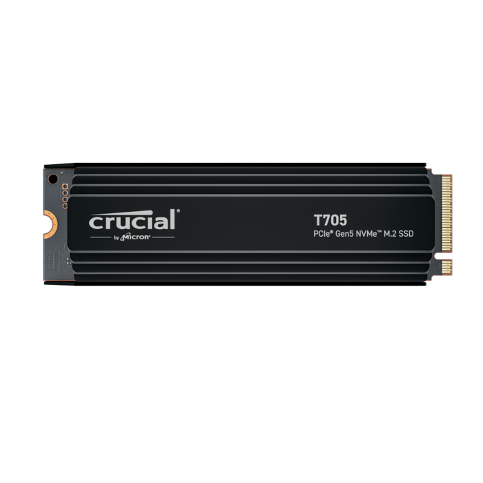 Crucial T705 NVMe SSD, PCIe 5.0 M.2 Typ 2280 - 4 TB-CT4000T705SSD5