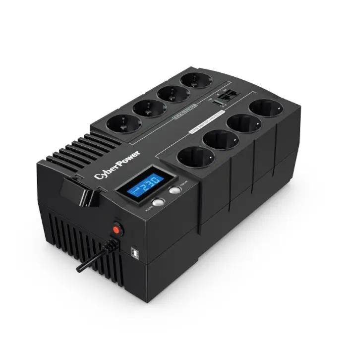 CyberPower BR1200ELCD uninterruptible power supply (UPS) Line-Interactive 1.2 kVA 720 W 8 AC outlet(s)